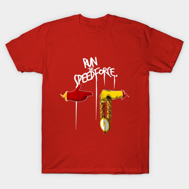 Run The Speedforce T-Shirt by bosslogic